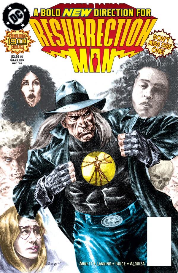Cover of Resurrection Man #19