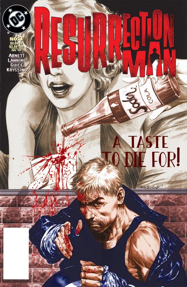 Cover of Resurrection Man #3