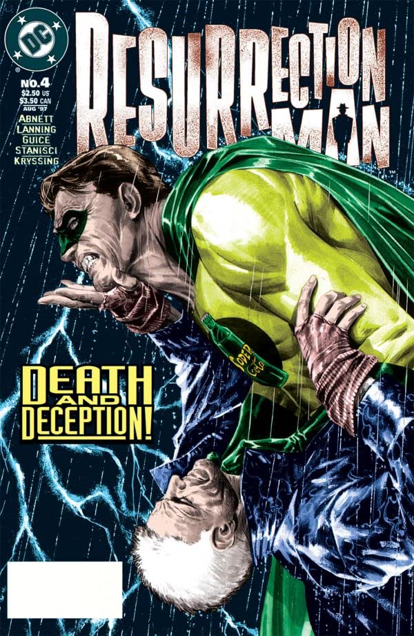 Cover of Resurrection Man #4