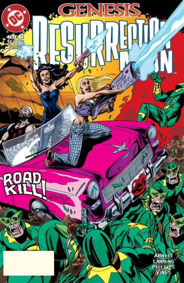 Resurrection Man #6 cover