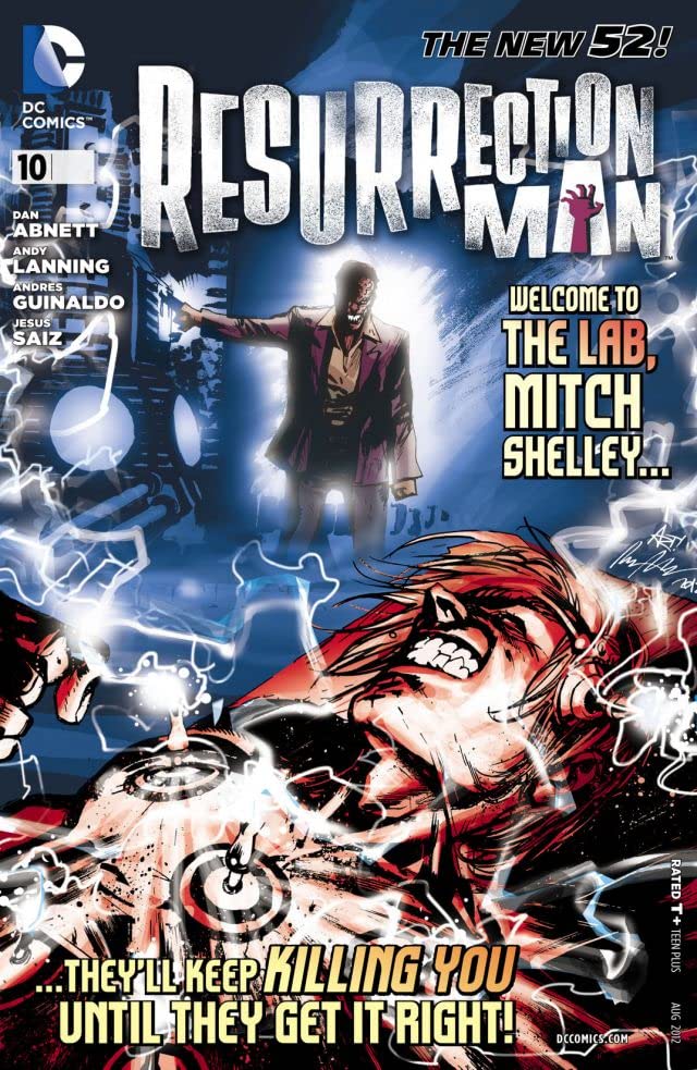 Resurrection Man (2011) #10 cover