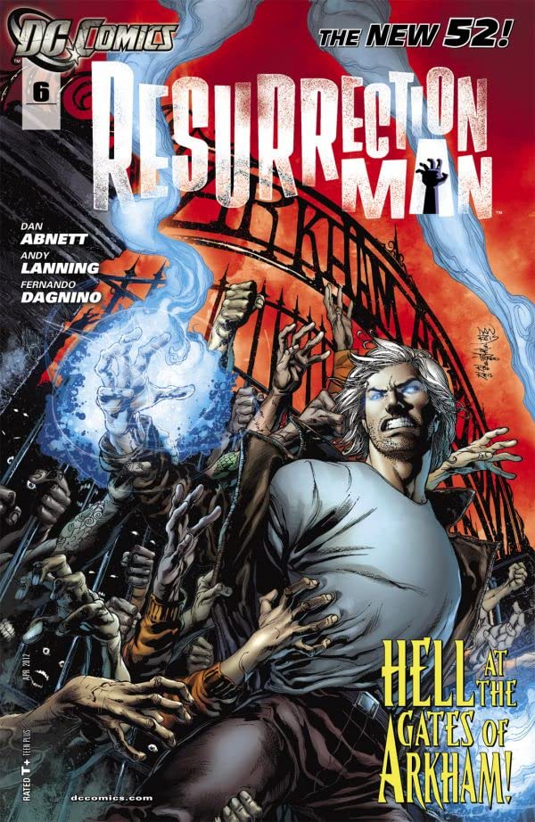 Resurrection Man (2011) #6 cover
