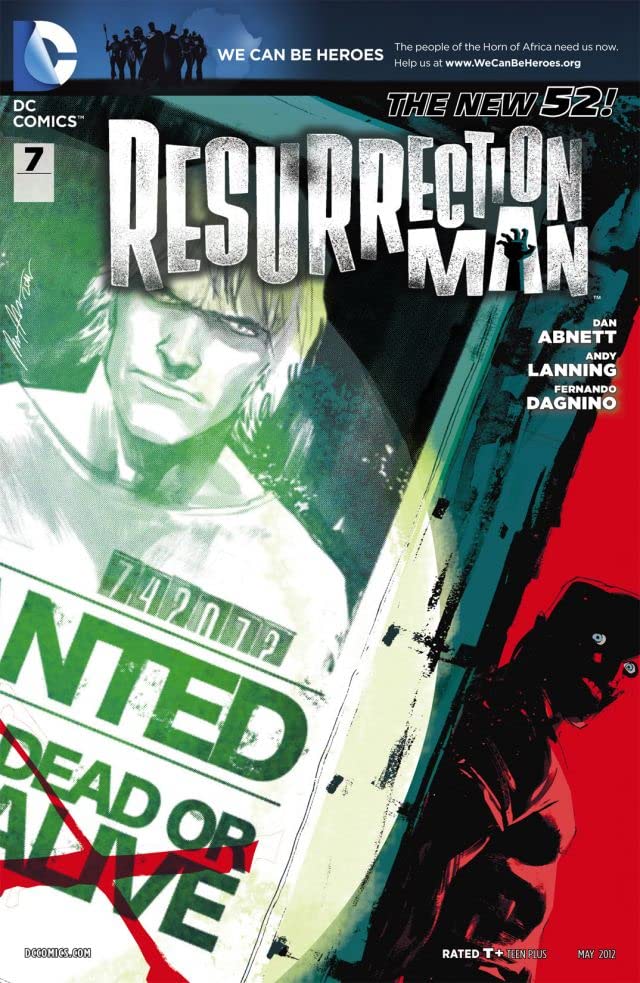 Resurrection Man (2011) #7 cover