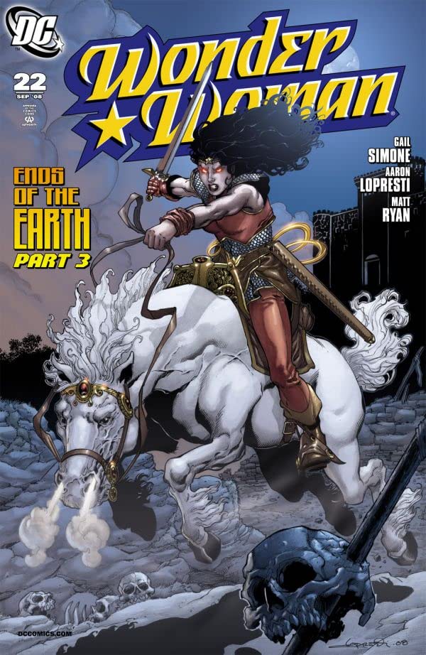 Wonder Woman (2006) #22 cover