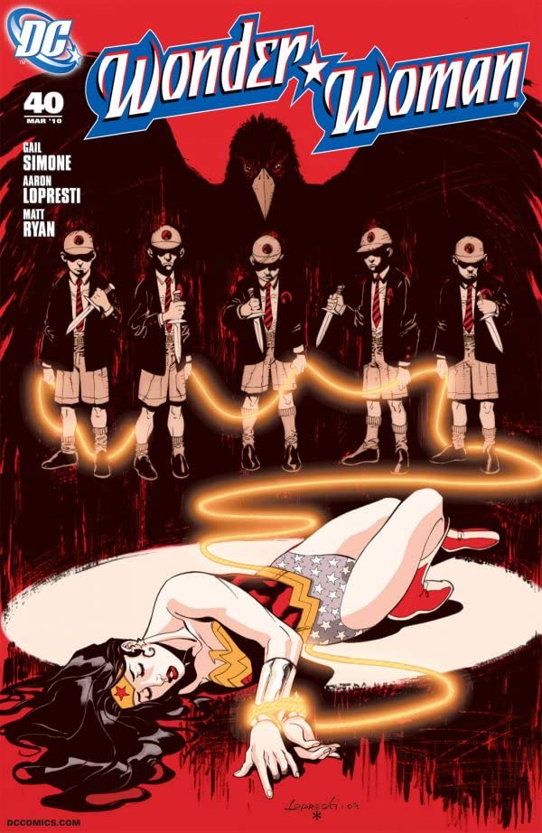 Wonder Woman (2006) #40 cover
