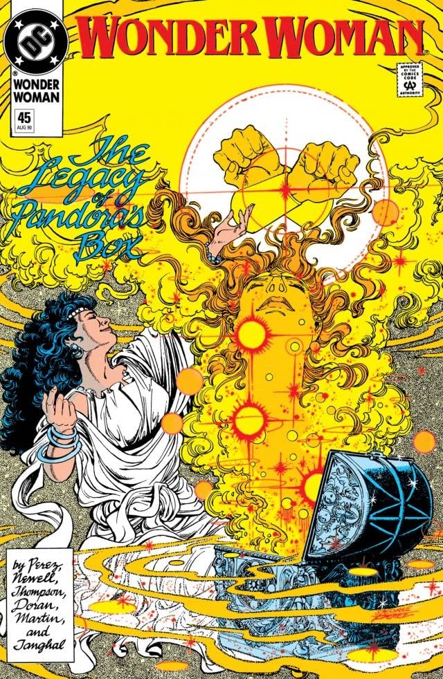 Wonder Woman #45 cover