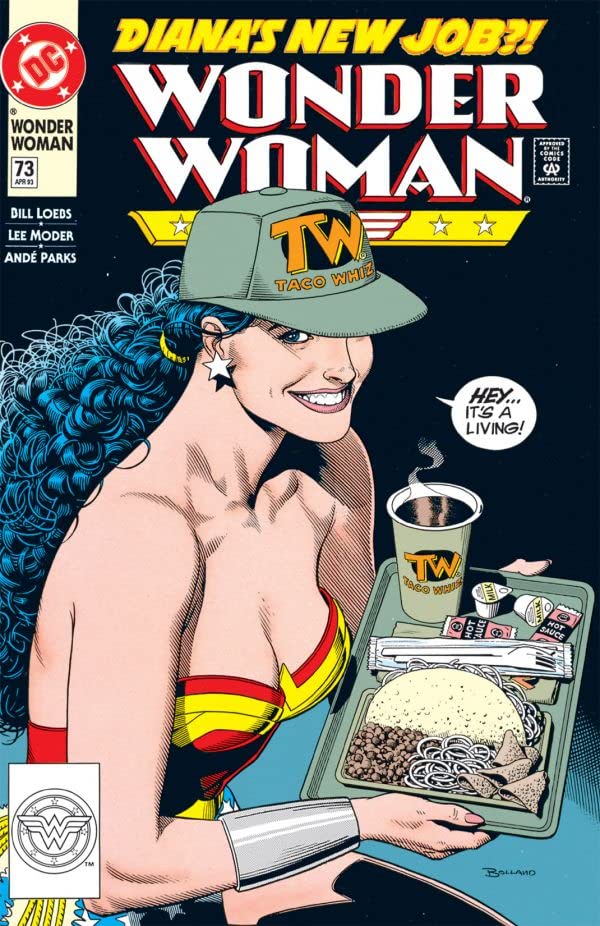Wonder Woman #73 cover