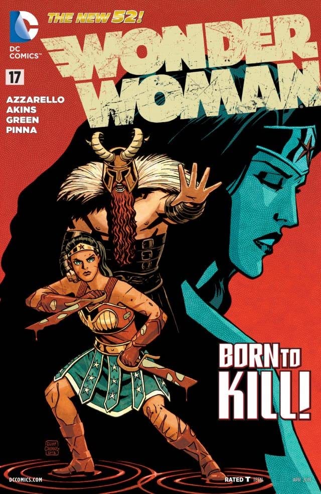 Wonder Woman (2011) #17 cover