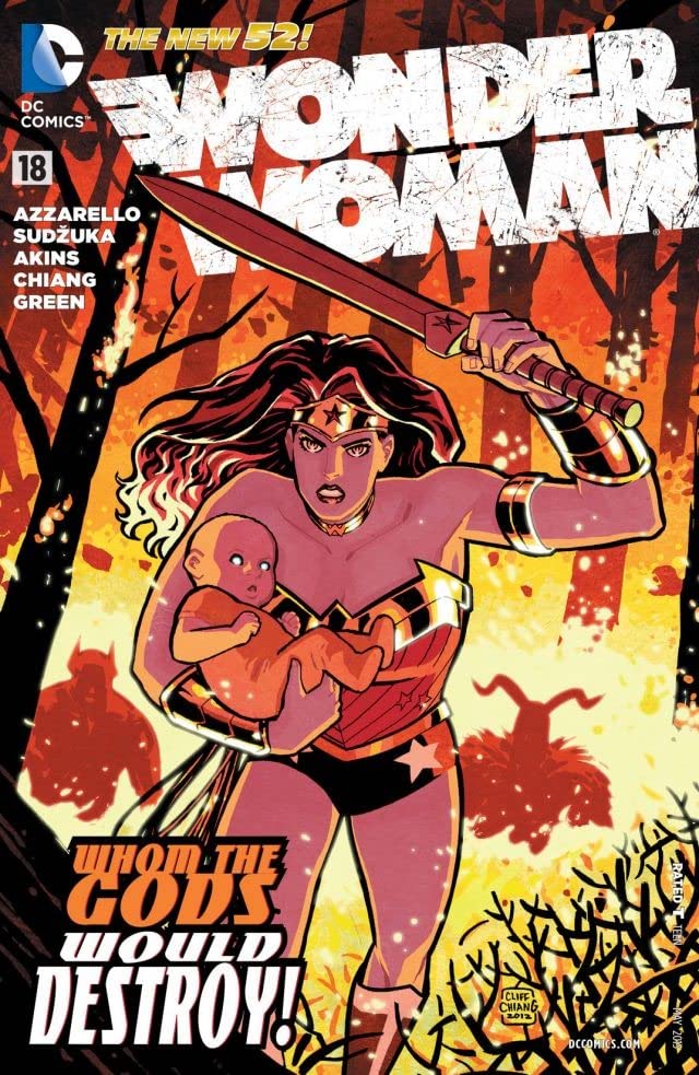 Wonder Woman (2011) #18 cover