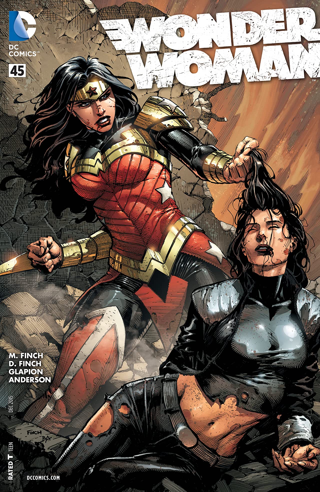 Wonder Woman (2011) #45 cover