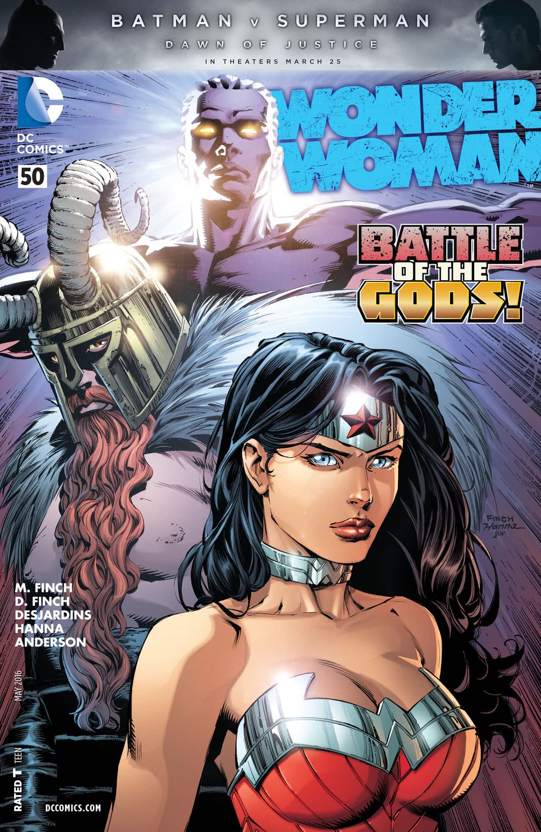 Wonder Woman (2011) #50 cover