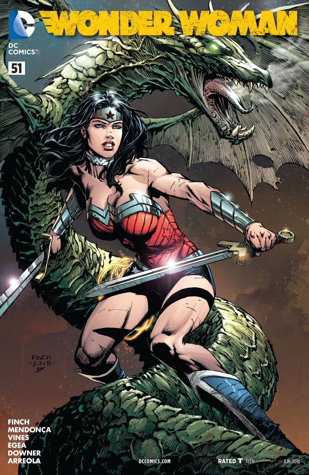 Wonder Woman (2011) #51 cover