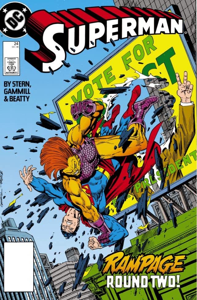 Superman (1987) #24 cover