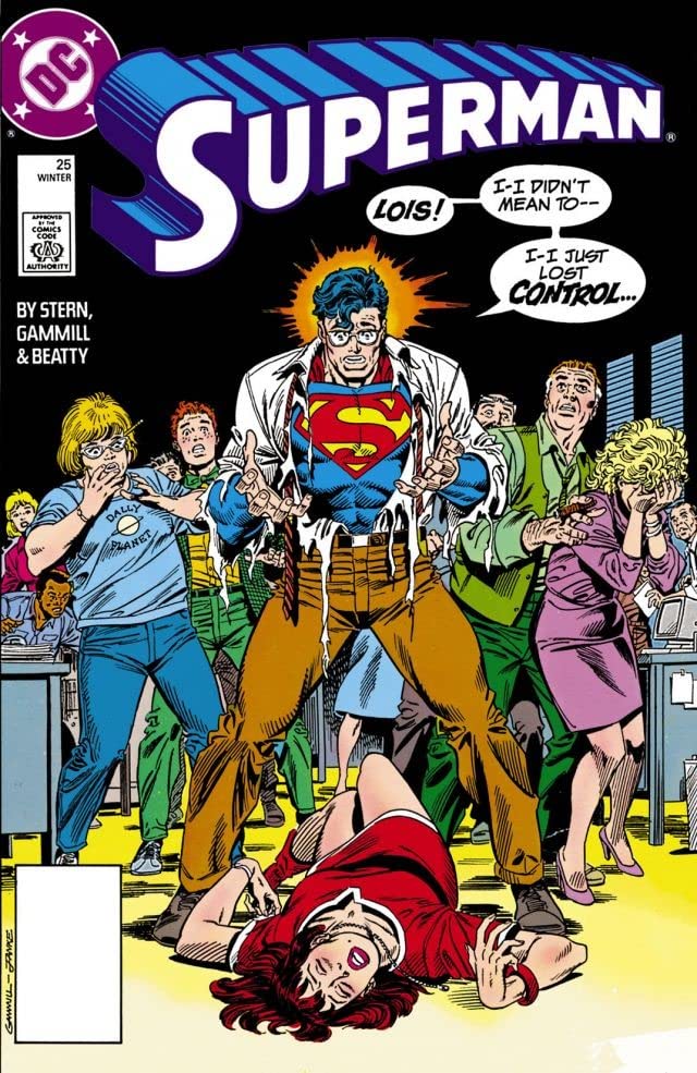 Superman (1987) #25 cover