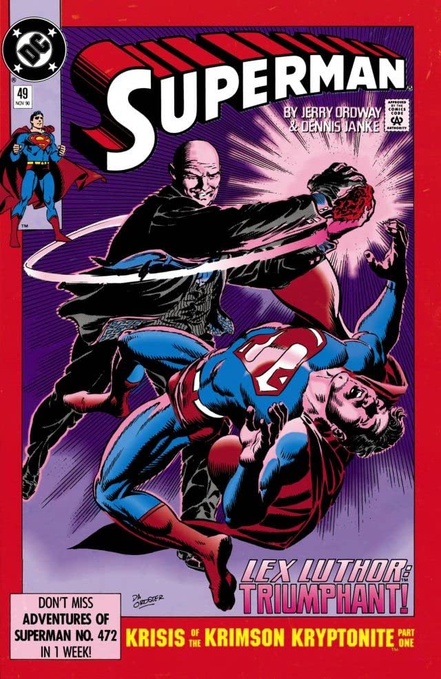 Superman (1987) #49 cover