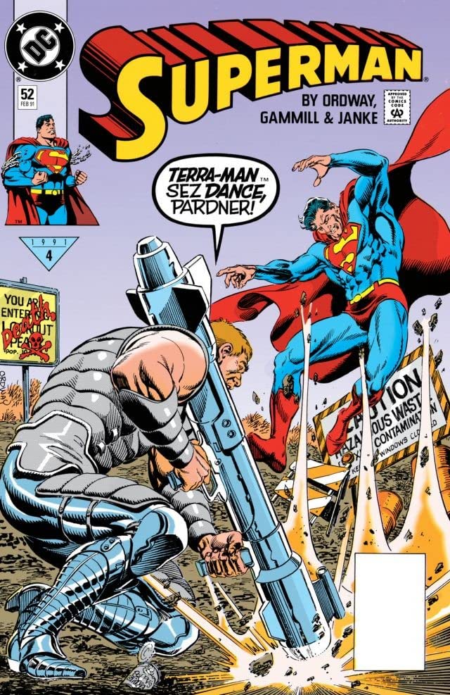 Superman (1987) #52 cover