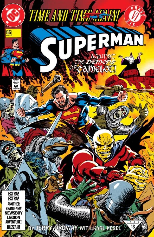 Superman (1987) #55 cover