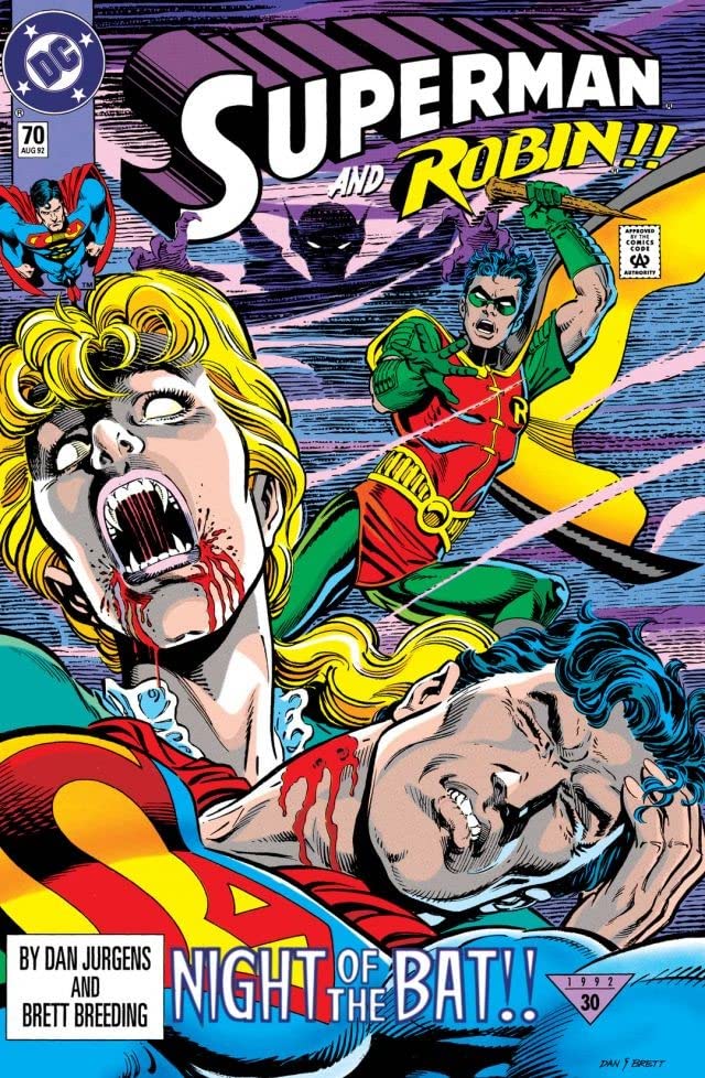 Superman (1987) #70 cover