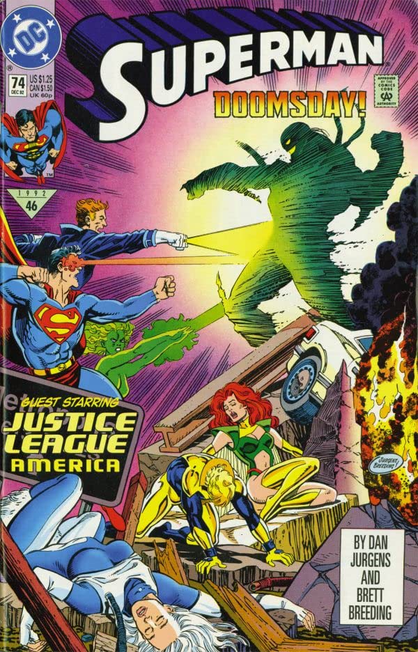 Superman (1987) #74 cover