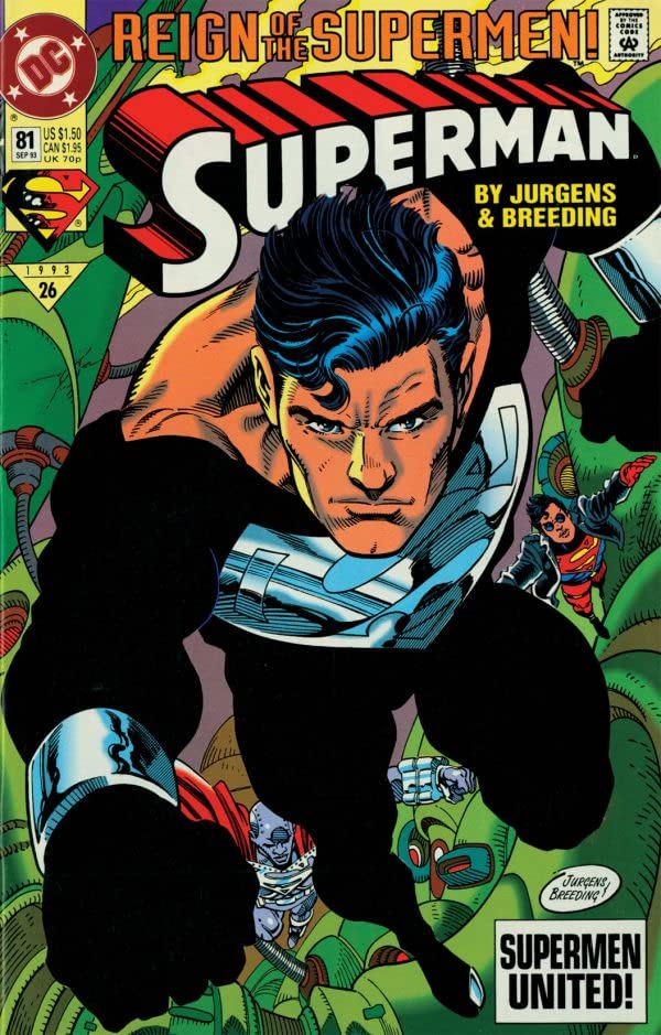 Superman (1987) #81 cover