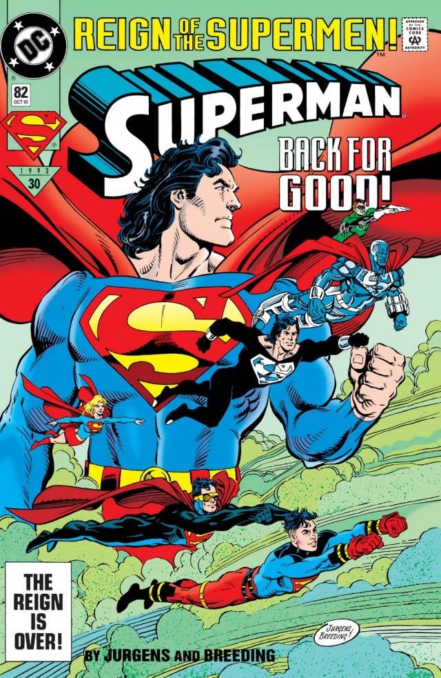 Superman (1987) #82 cover