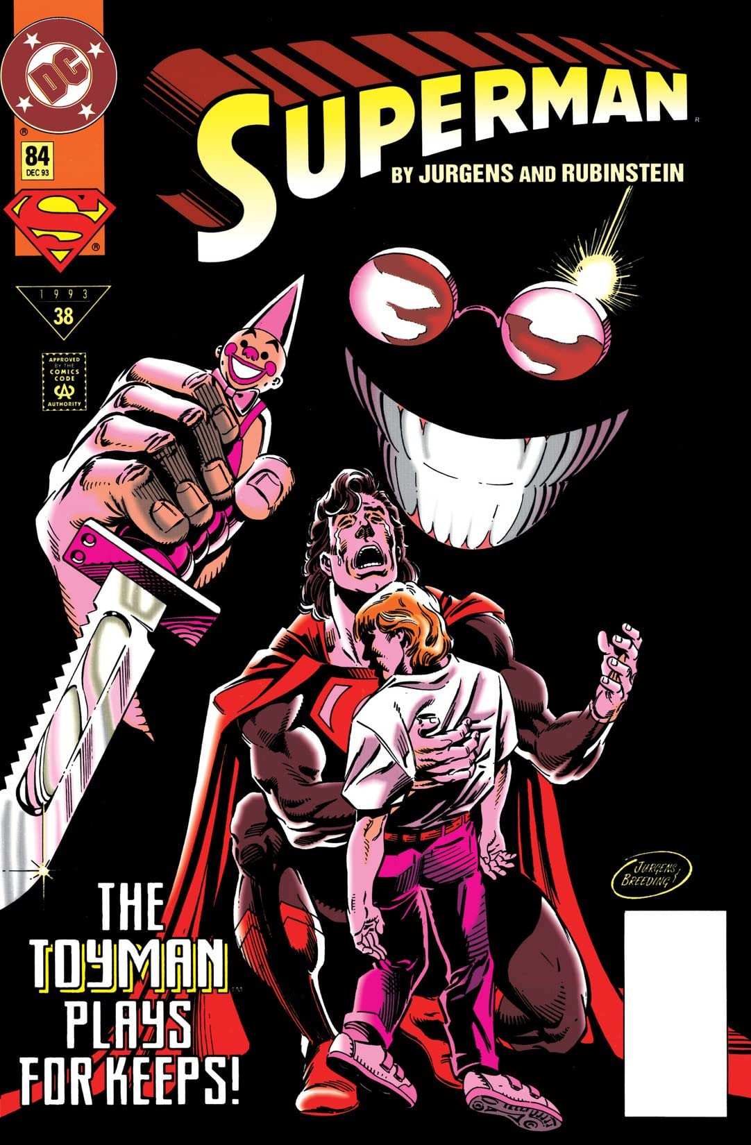 Superman (1987) #84 cover