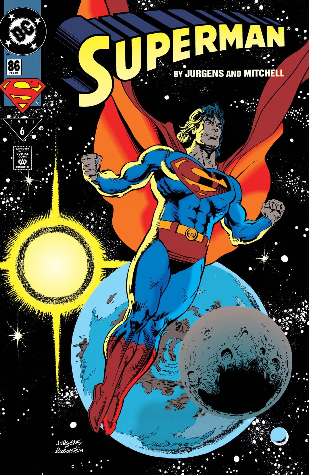 Superman (1987) #86 cover