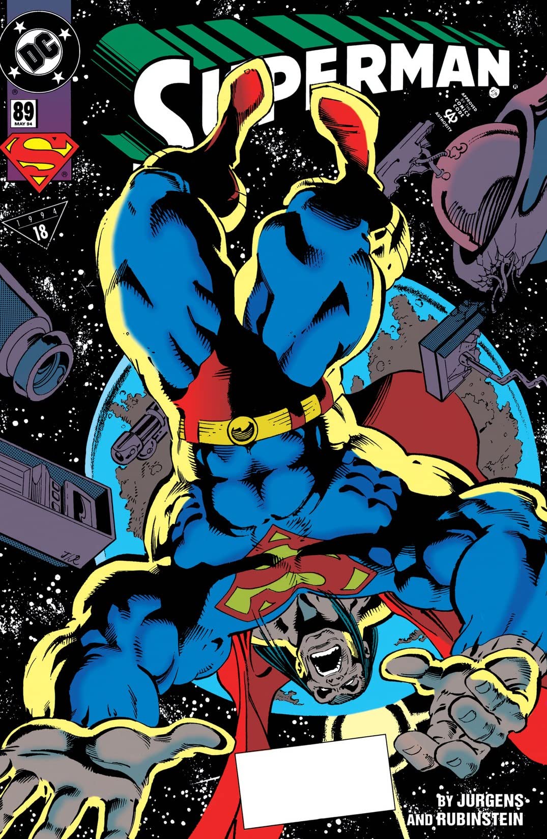 Superman (1987) #89 cover