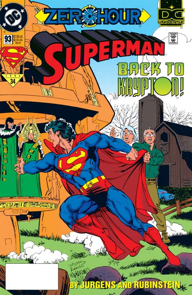 Superman (1987) #93 cover