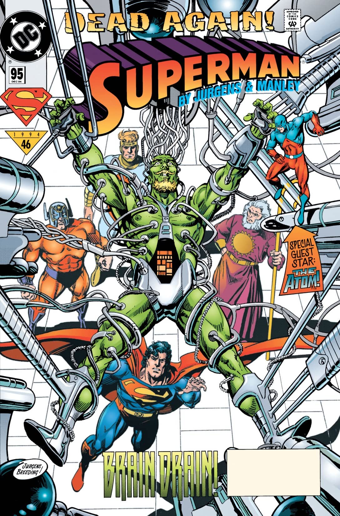 Superman (1987) #95 cover