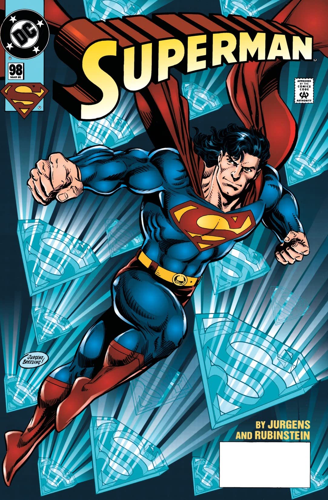 Superman (1987) #98 cover