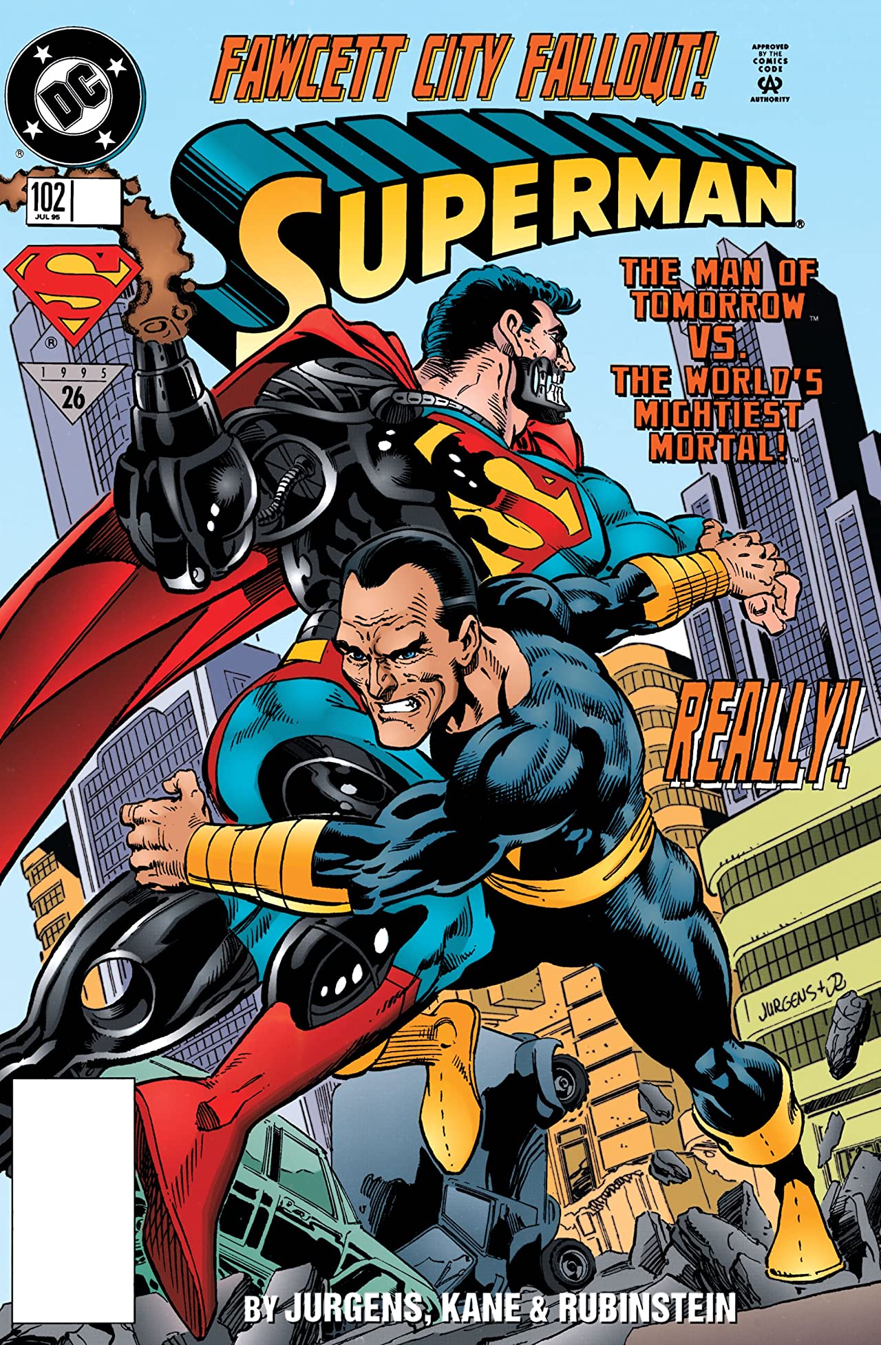 Superman (1987) #102 cover