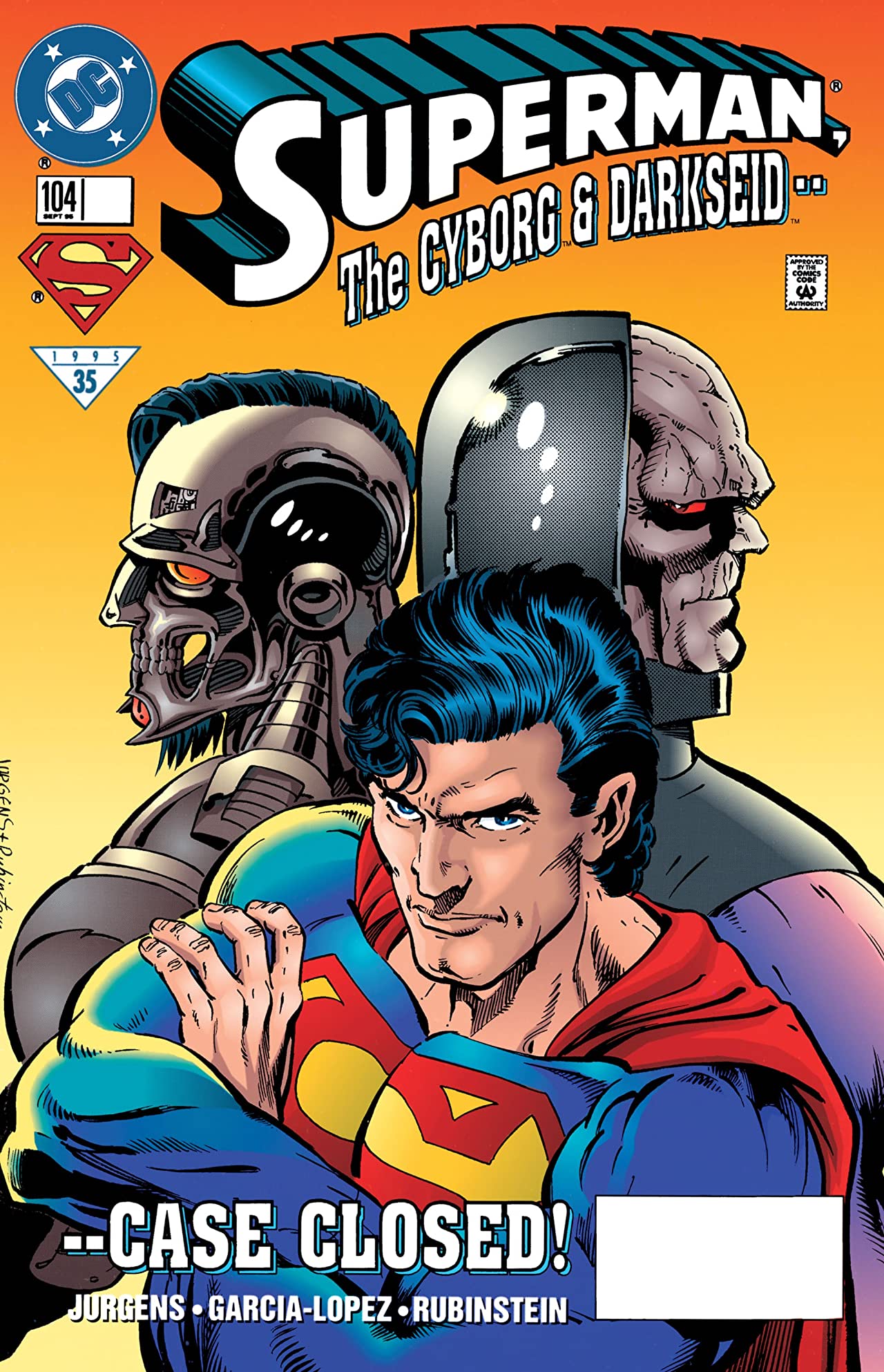 Superman (1987) #104 cover