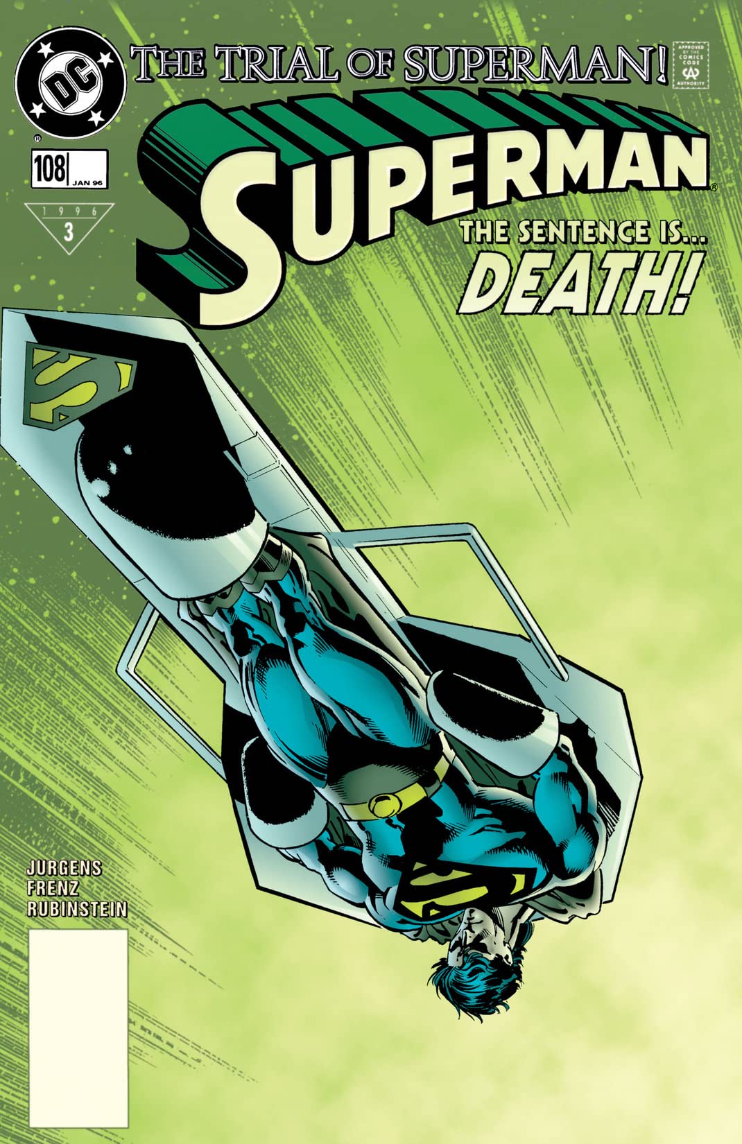 Superman (1987) #108 cover