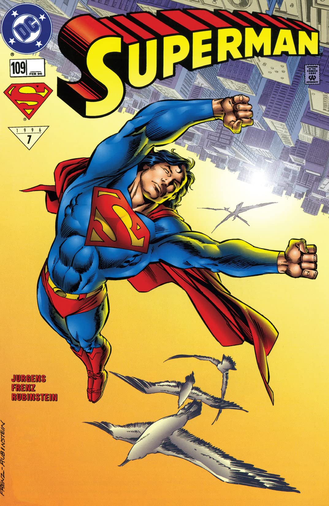 Superman (1987) #109 cover