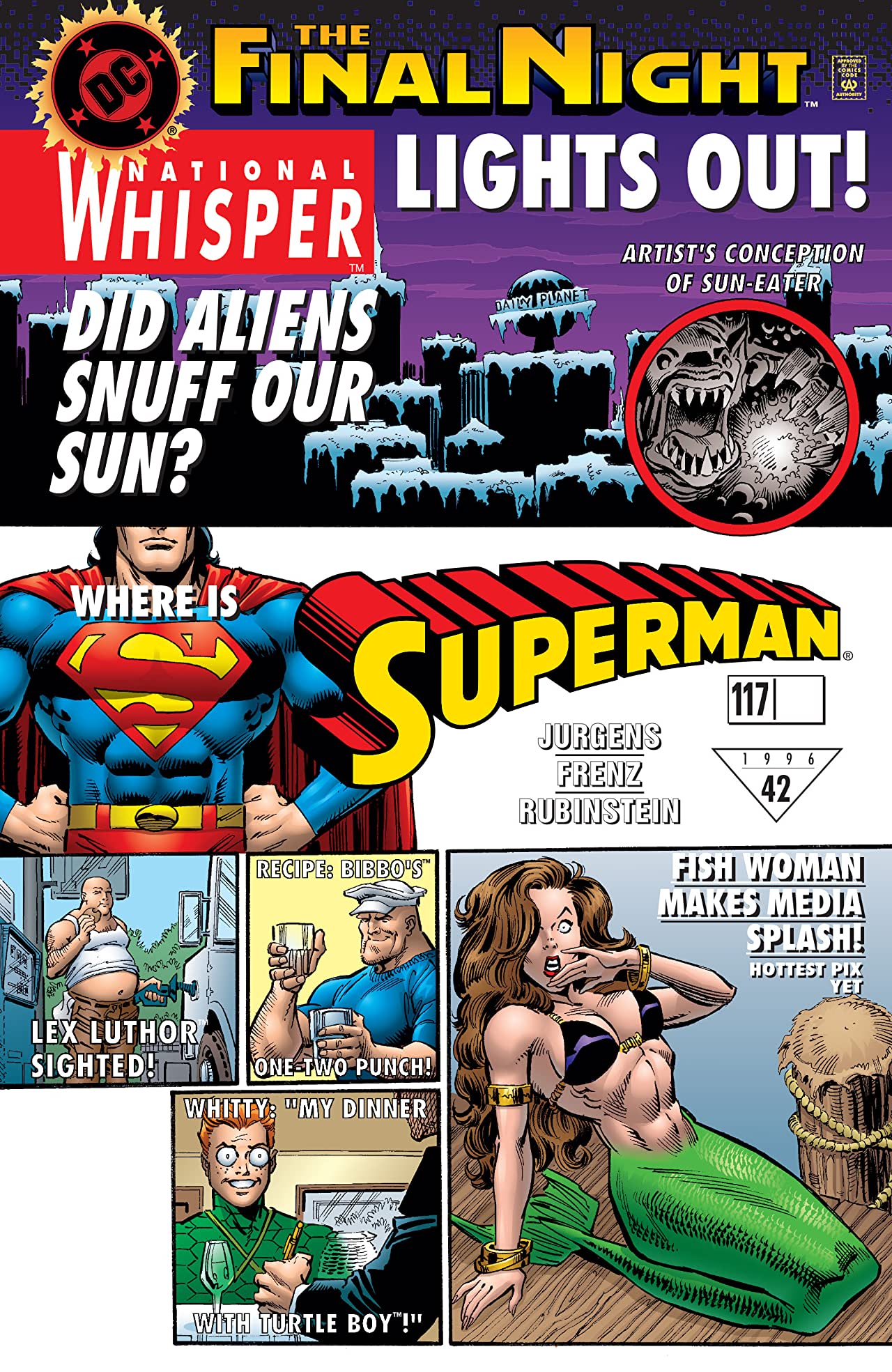 Superman (1987) #117 cover