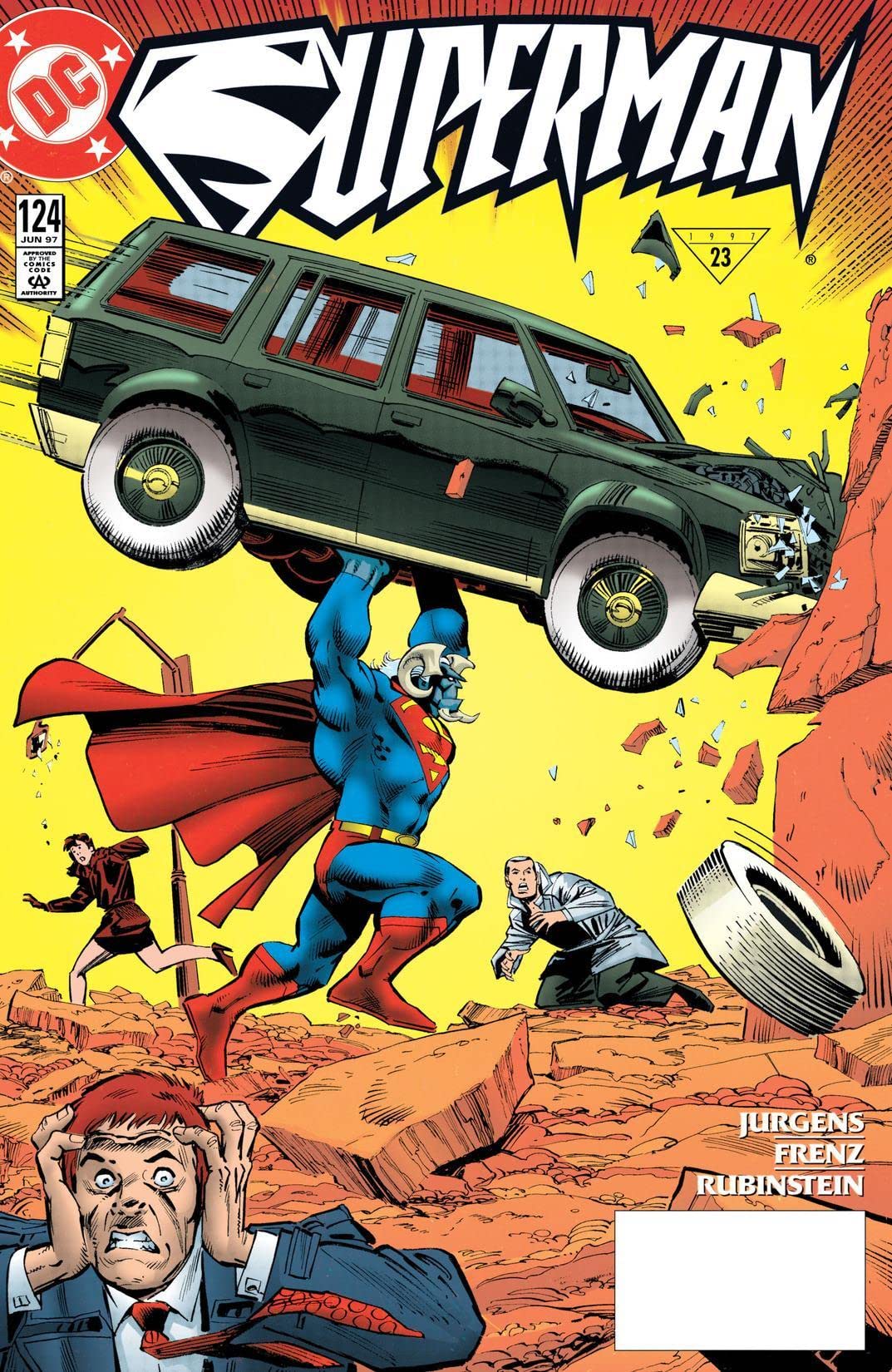 Superman (1987) #124 cover