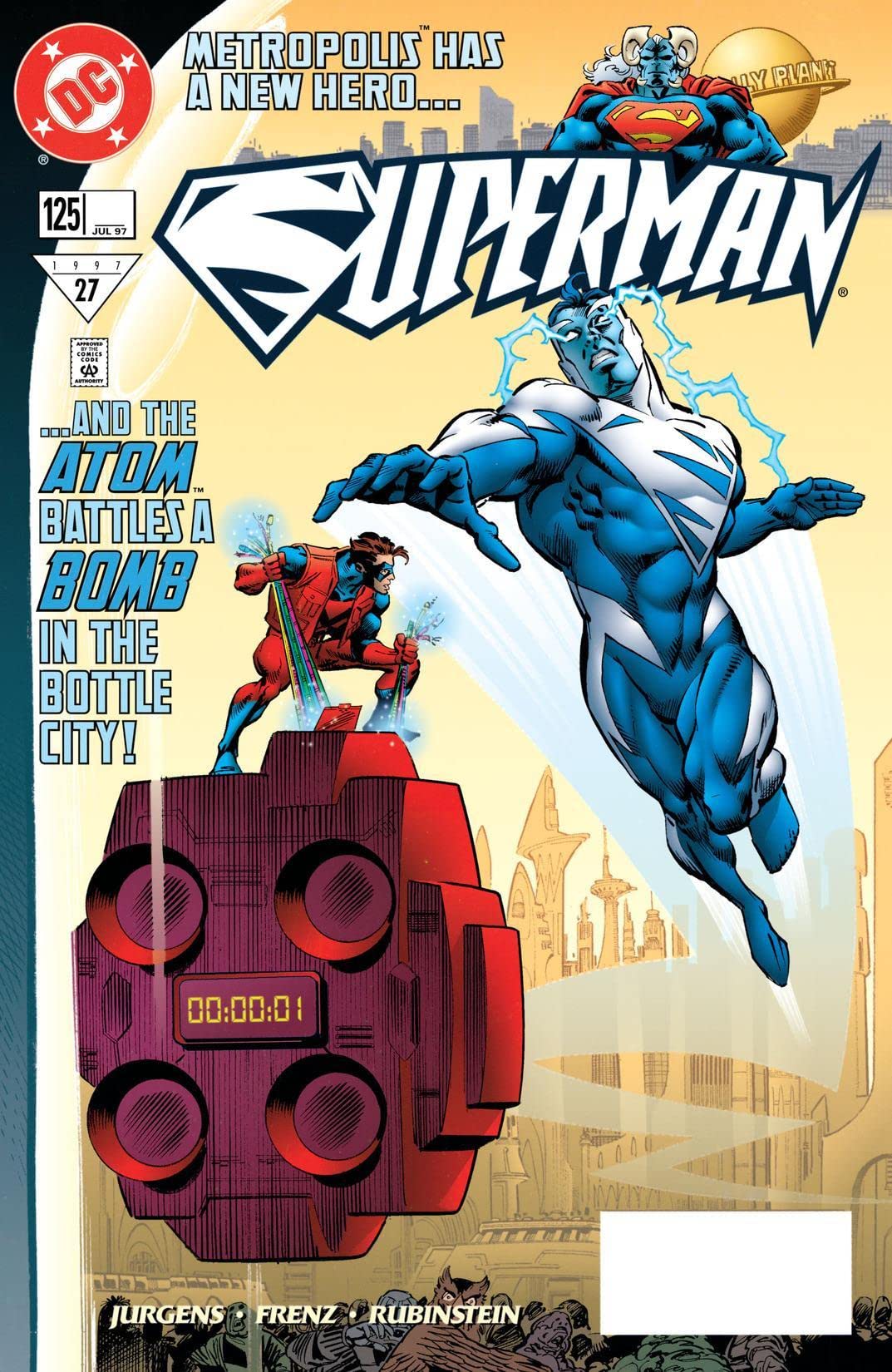 Superman (1987) #125 cover