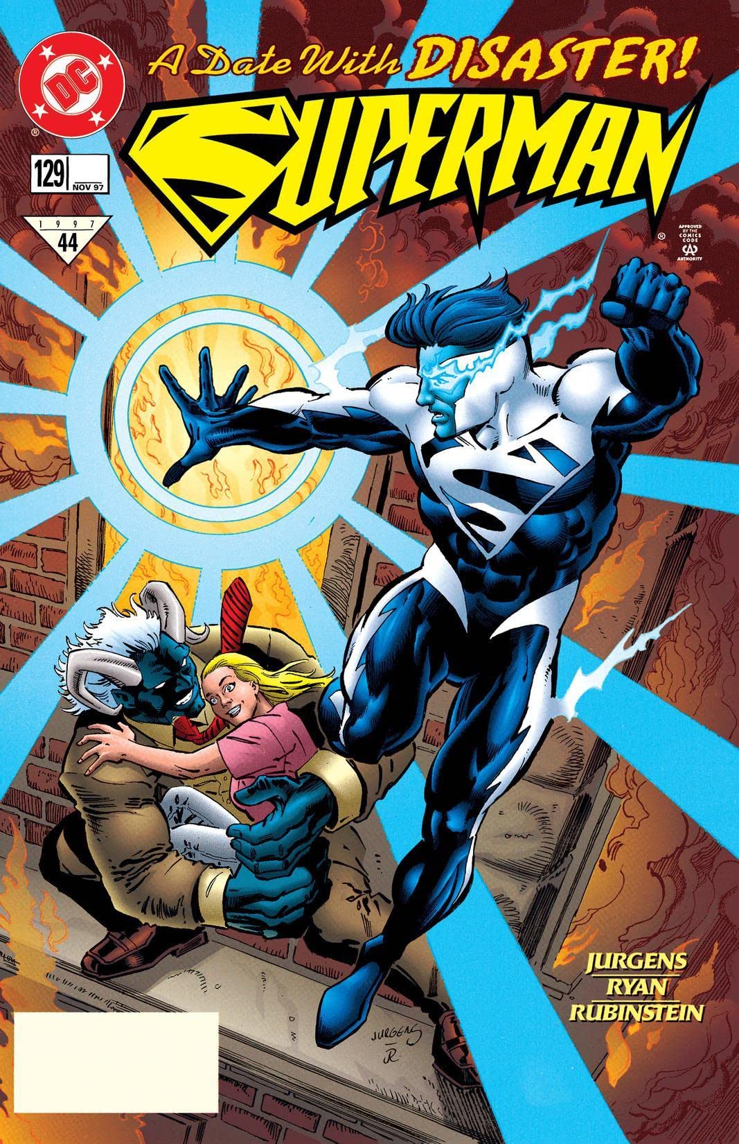 Superman (1987) #129 cover