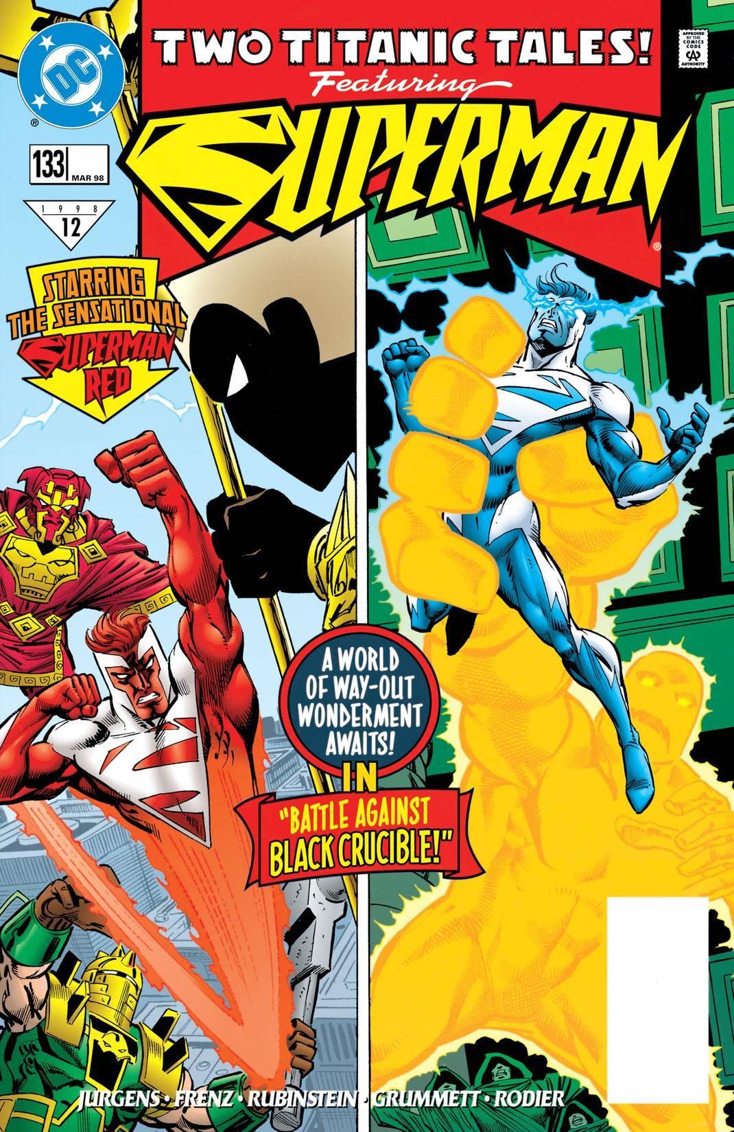 Superman (1987) #133 cover