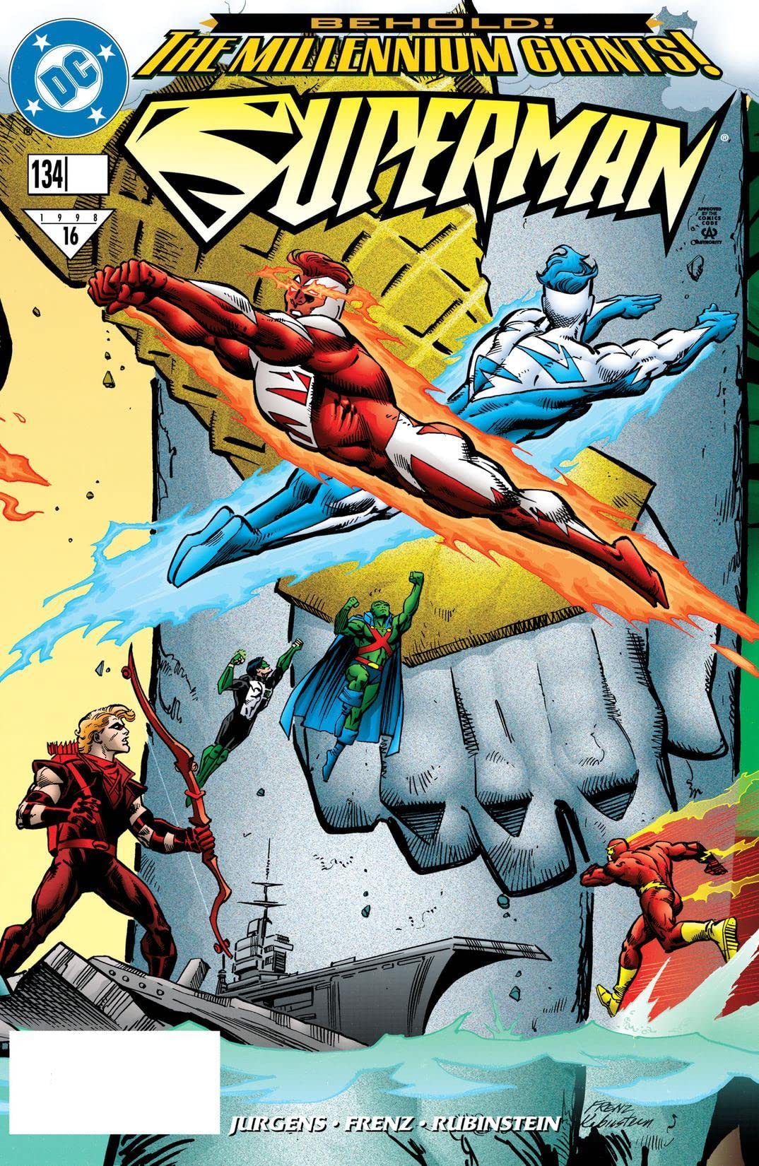 Superman (1987) #134 cover