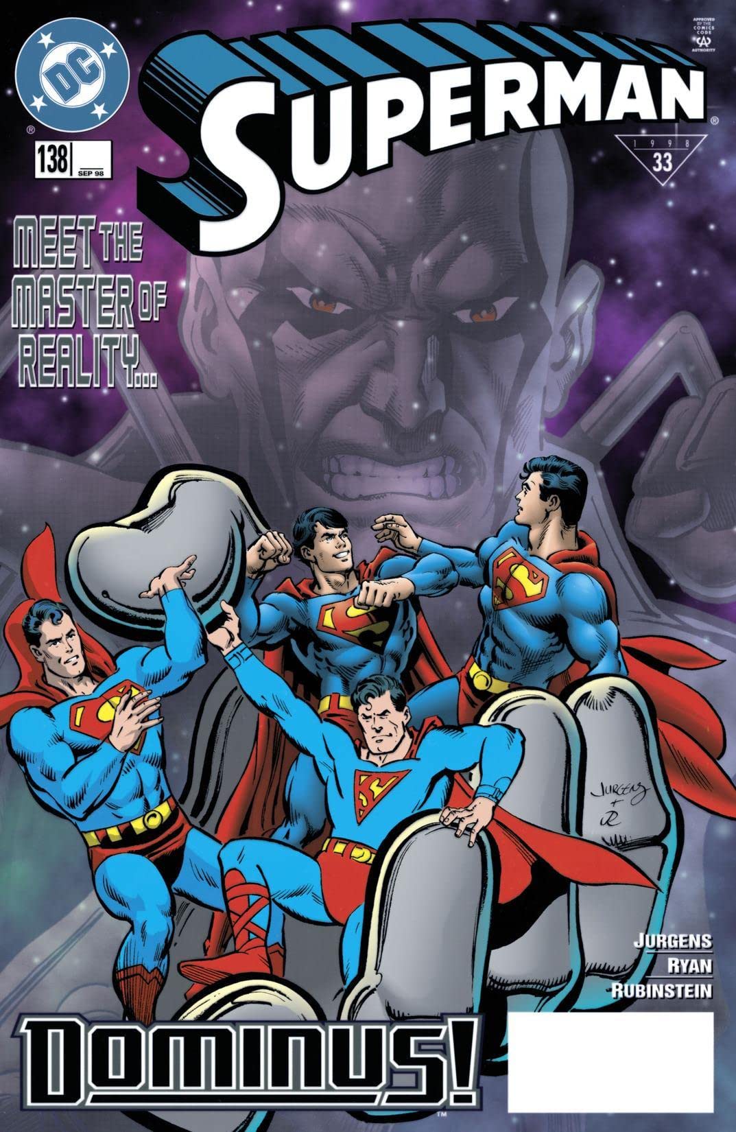 Superman (1987) #138 cover