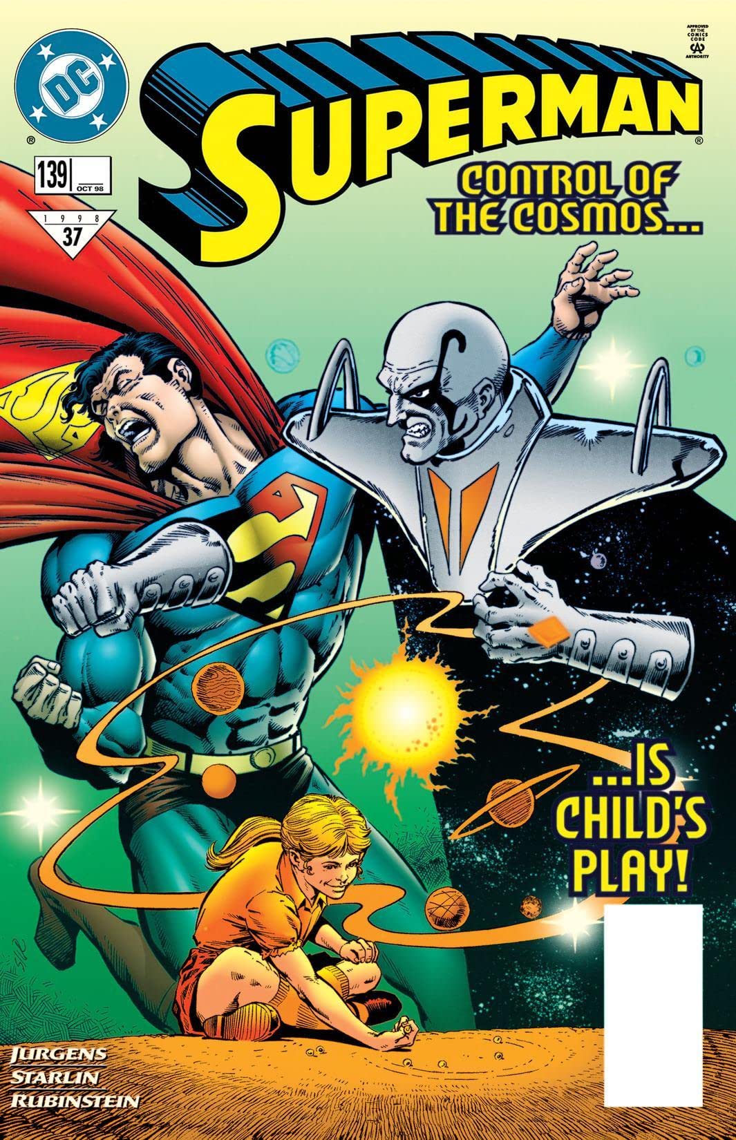 Superman (1987) #139 cover