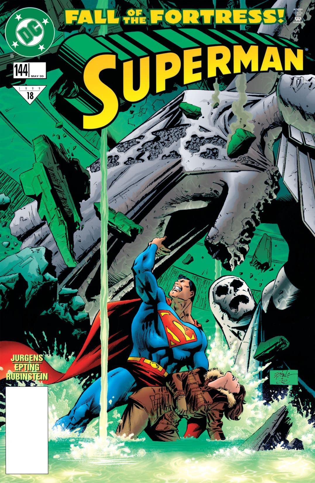 Superman (1987) #144 cover