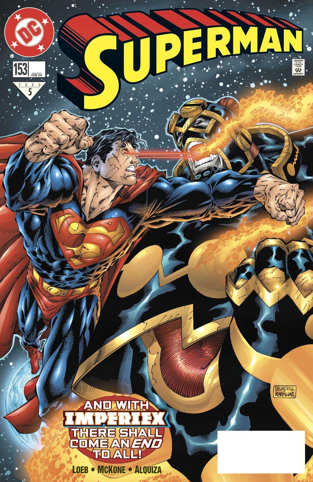 Superman (1987) #153 cover