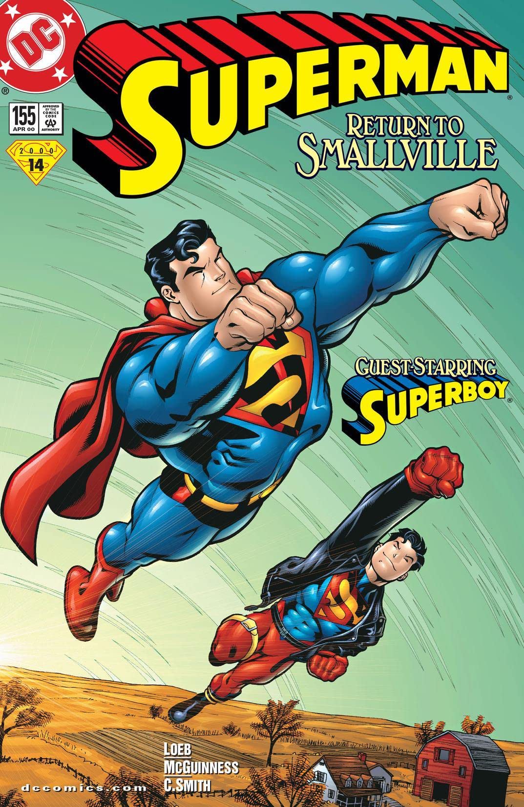 Superman (1987) #155 cover