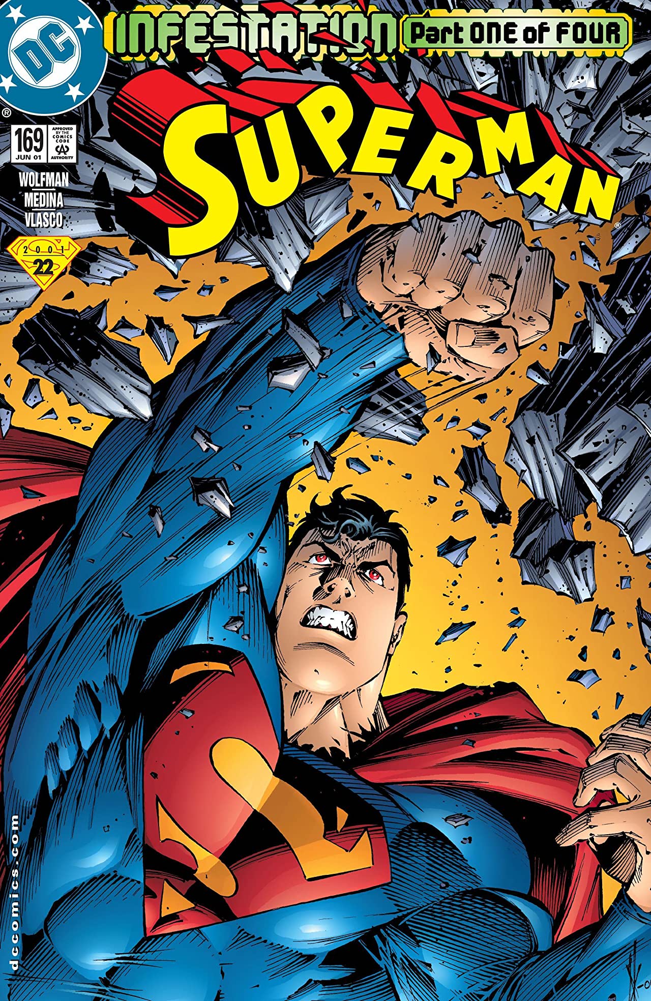 Superman (1987) #169 cover