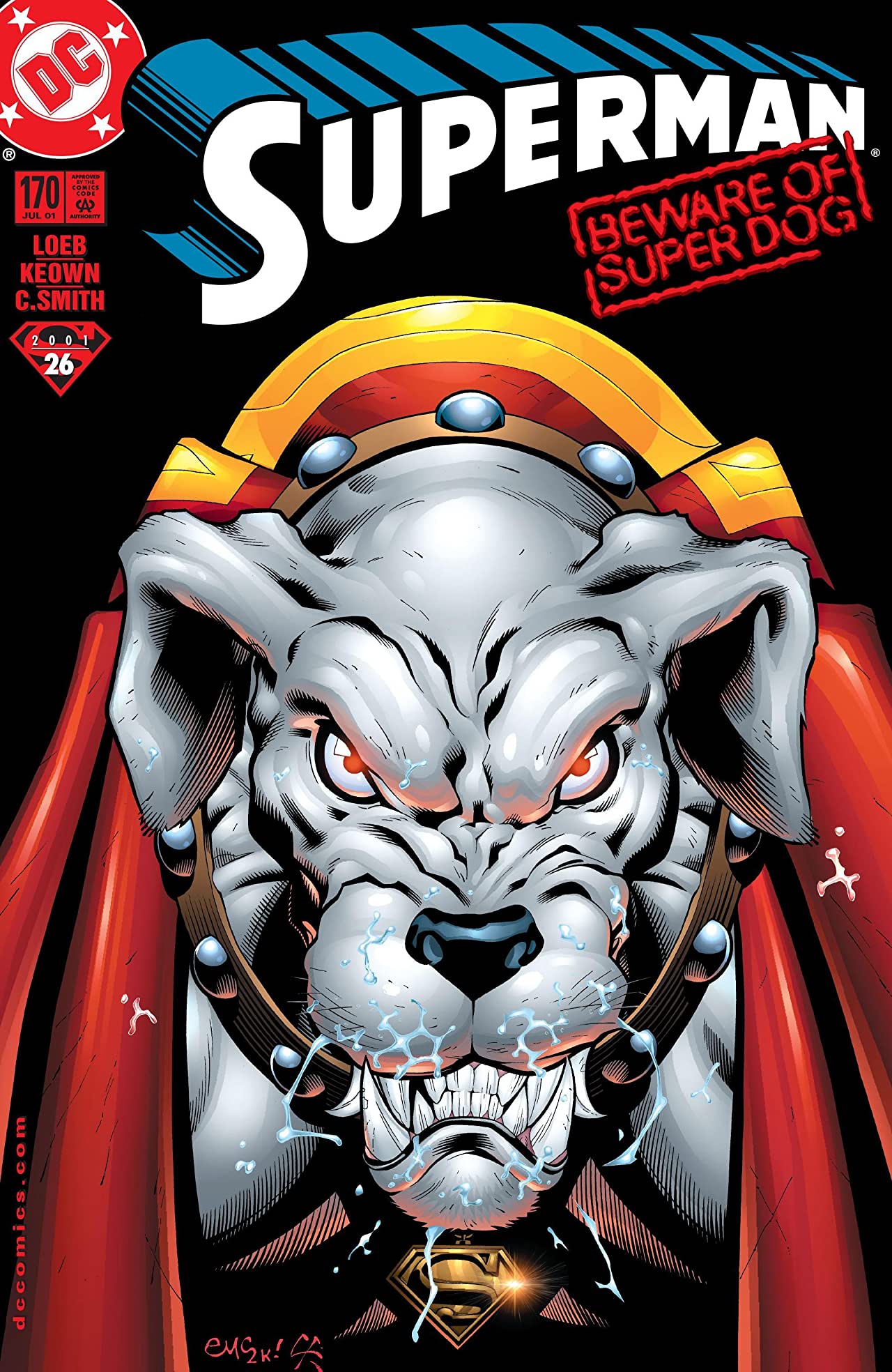 Superman (1987) #170 cover