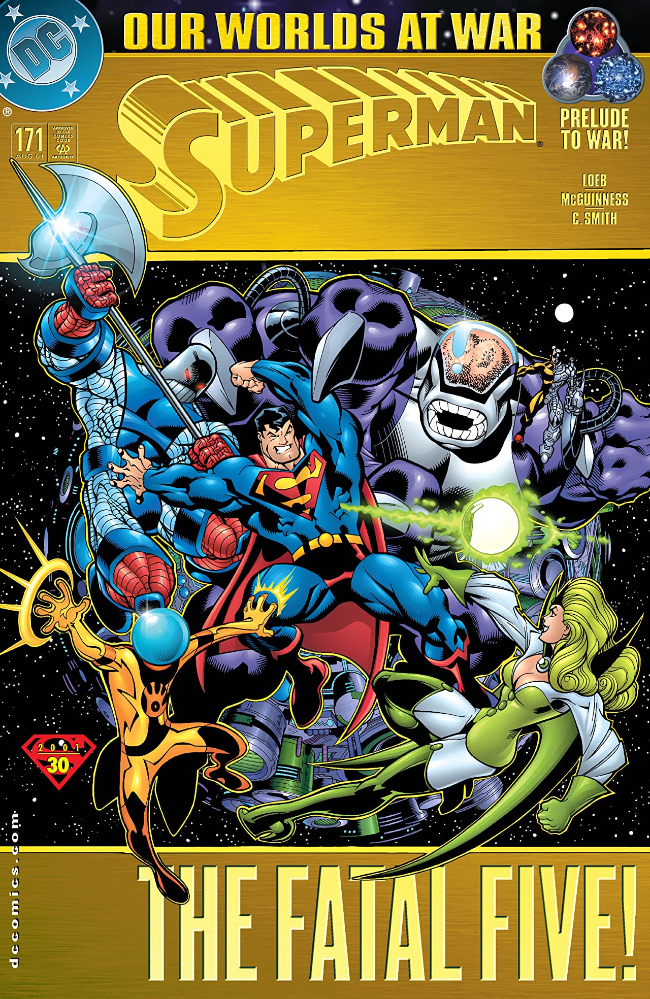 Superman (1987) #171 cover