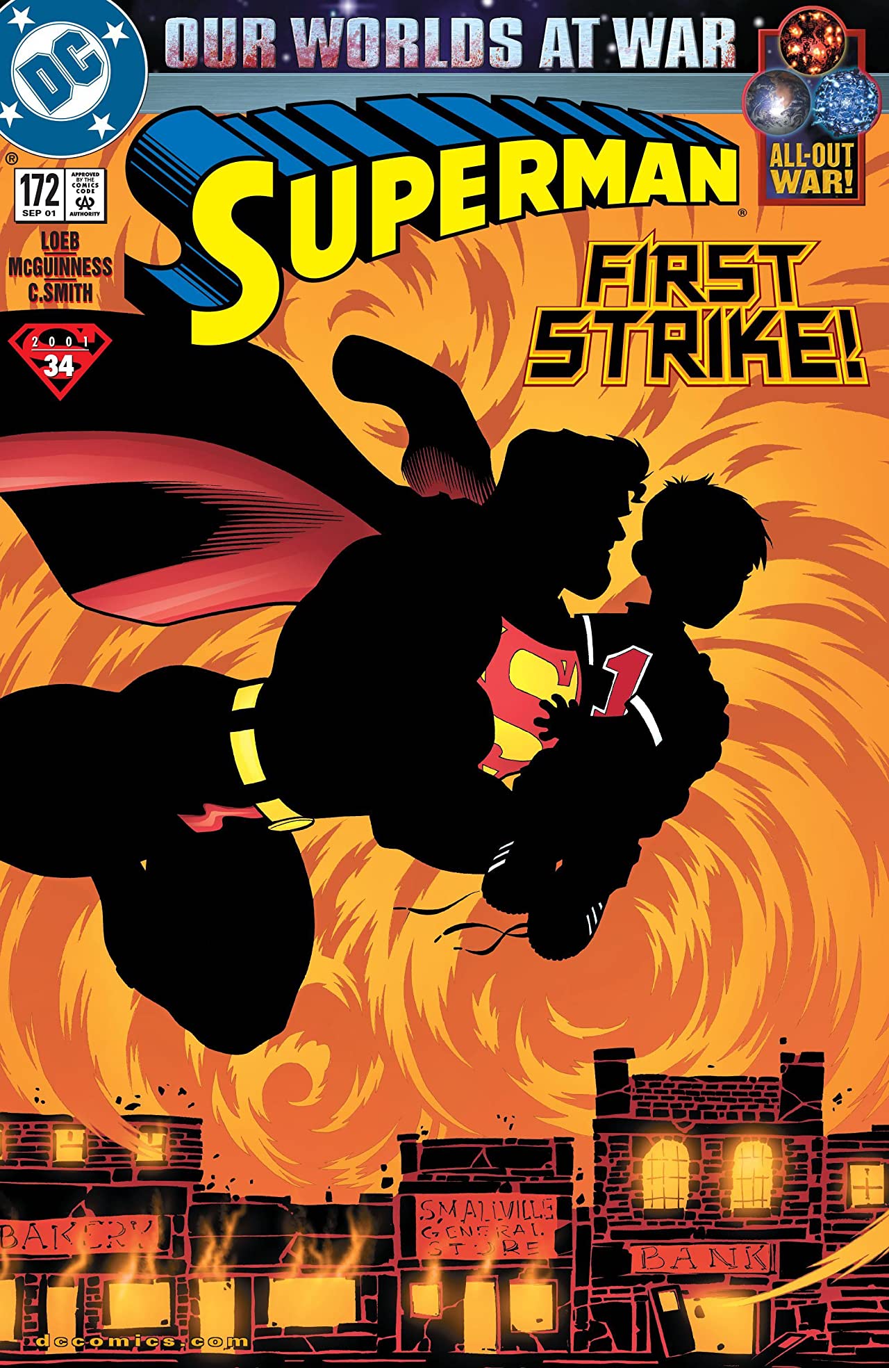 Superman (1987) #172 cover